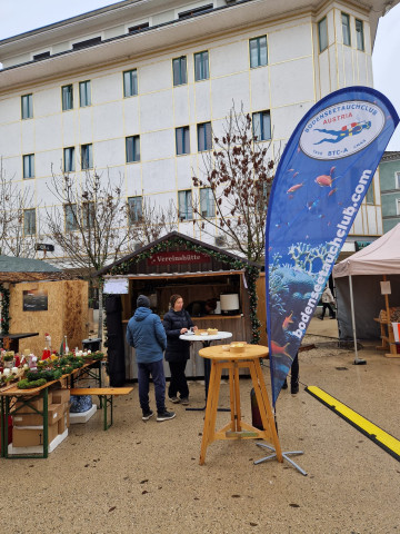 Der BTC-A am Bregenzer Weihnachtsmarkt